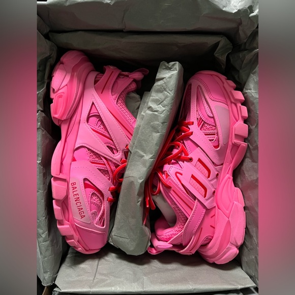 Balenciaga track sneaker pink size 37 - Picture 9 of 13